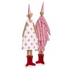 ТИЛЬДА - "САНТЫ В ПИЖАМАХ" - Оригинальный набор для шитья кукол 2 штуки (Pyjama Santas) 60 см.